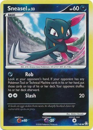 Sneasel Lv.23 #120 — Il Risveglio dei Miti (Reverse Holo)