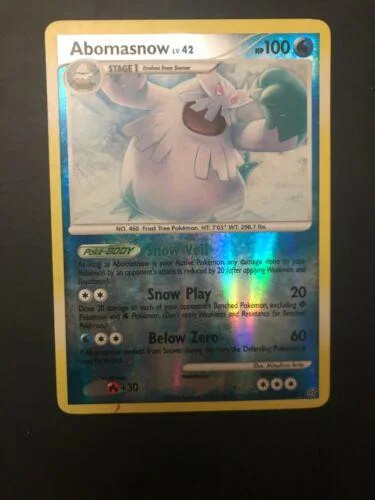 Abomasnow Lv.42 #12 — Stormfront (Reverse Holo)