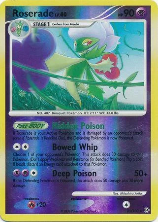 Roserade Lv.40 #23 — Fronte di Tempesta (Reverse Holo)