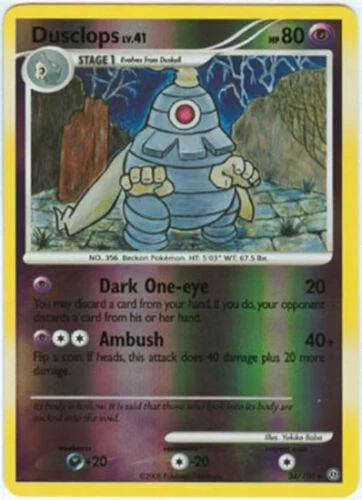 Dusclops Lv.41 #34 — Fronte di Tempesta (Reverse Holo)