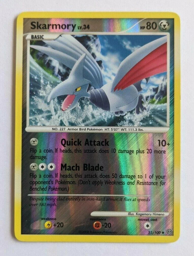 Skarmory Lv.34 #51 — Fronte di Tempesta (Reverse Holo)