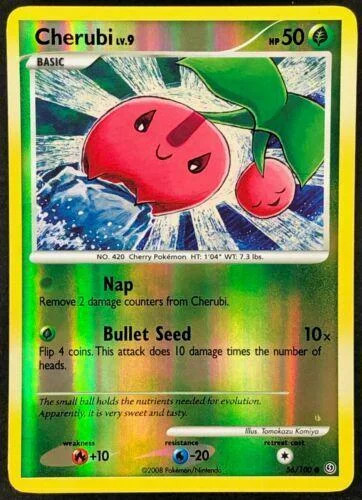 Cherubi Lv.9 #56 — Frente Tormentoso (Reverse Holo)