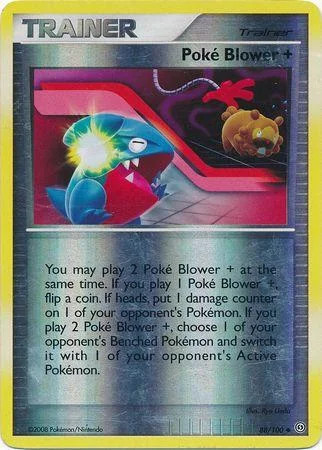 Poké Blower + #88 — Stormfront (Reverse Holo)