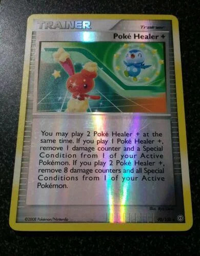 Poké Healer + #90 — Fronte di Tempesta (Reverse Holo)