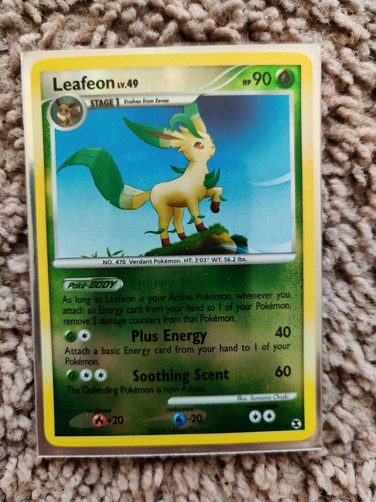Leafeon Lv.49 #45 — L'Ascesa dei Rivali (Reverse Holo)