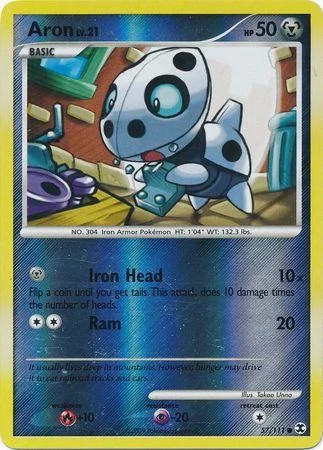 Aron Lv.21 #57 — L'Ascesa dei Rivali (Reverse Holo)