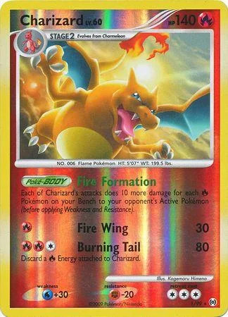 Charizard Lv.60 #1 — Arceus (Reverse Holo)