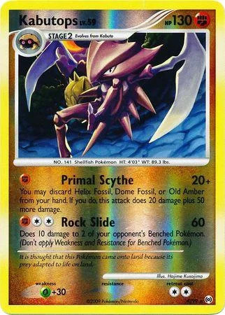 Kabutops Lv.59 #4 — Arceus (Reverse Holo)