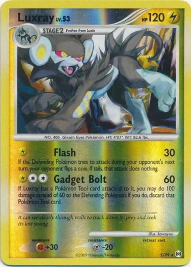 Luxray Lv.53 #5 — Arceus (Reverse Holo)