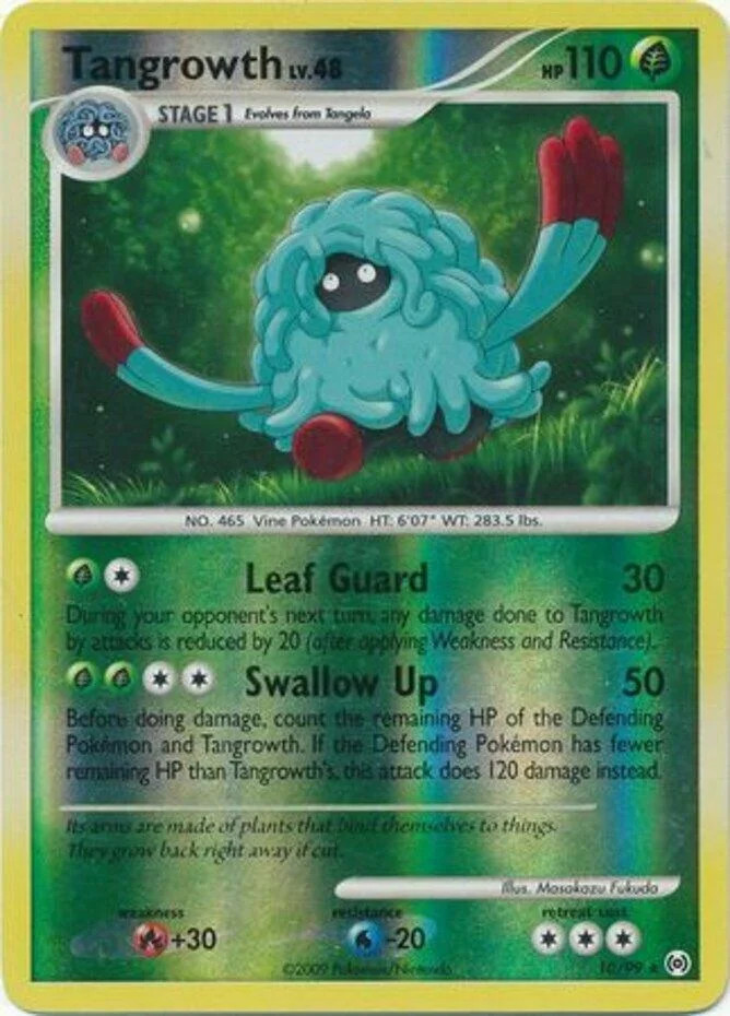 Tangrowth Lv.48 #10 — Arceus (Reverse Holo)