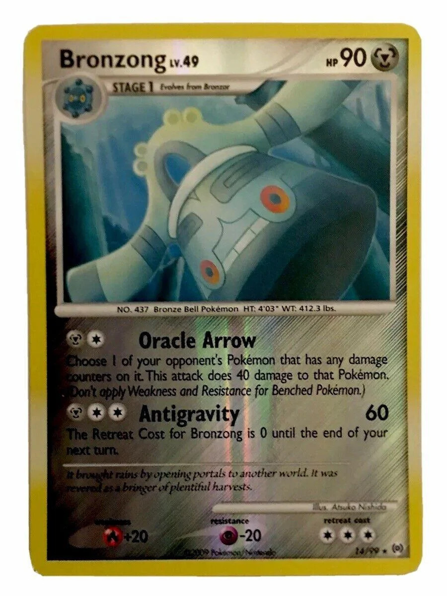 Bronzong Lv.49 #14 — Arceus (Reverse Holo)