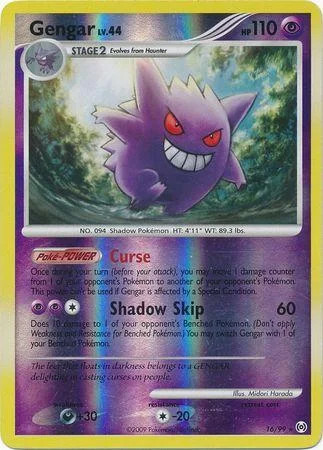 Gengar Lv.44 #16 — Arceus (Reverse Holo)