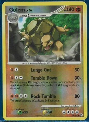 Golem Lv.56 #19 — Arceus (Reverse Holo)