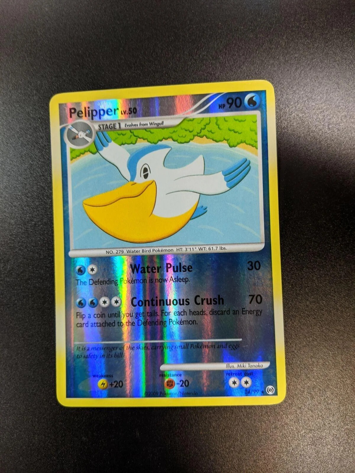 Pelipper Lv.50 #24 — Arceus (Reverse Holo)