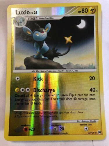 Luxio Lv.25 #43 — Arceus (Reverse Holo)