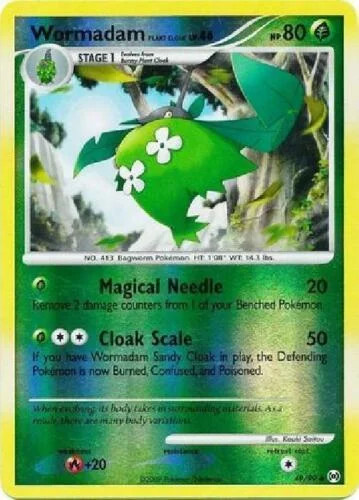 Wormadam Plant Cloak Lv.46 #49 — Arceus (Reverse Holo)