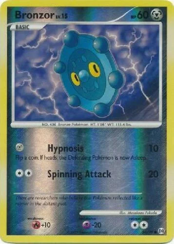 Bronzor Lv.15 #54 — Arceus (Reverse Holo)