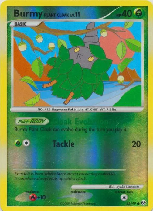 Burmy Pflanzenumhang #56 — Arceus (Reverse Holo)