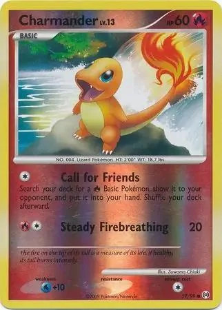 Charmander Lv.13 #59 — Arceus (Reverse Holo)