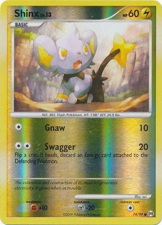 Shinx Lv.13 #74 — Arceus (Reverse Holo)