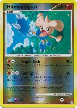 Hitmontop Lv.25 #101 — Despertar de las Leyendas (Reverse Holo)