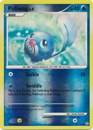 Poliwag Lv.5 #114 — Despertar de las Leyendas (Reverse Holo)