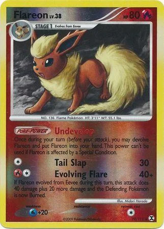 Flareon Lv.38 #19 — L'Ascesa dei Rivali (Reverse Holo)