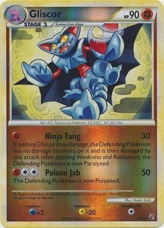 Gliscor #4 — Destemido (Reverse Holo)