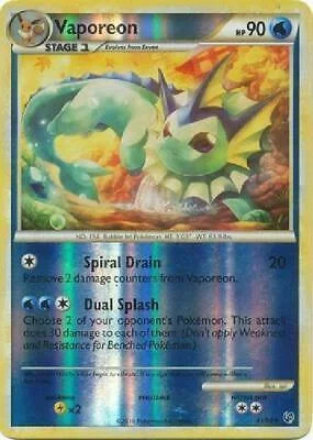 Vaporeon #41 — Senza Paura (Reverse Holo)