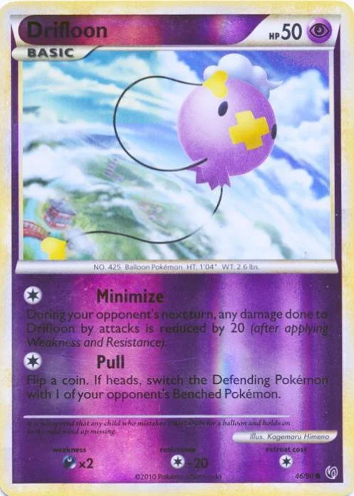 Drifloon #46 — Senza Paura (Reverse Holo)