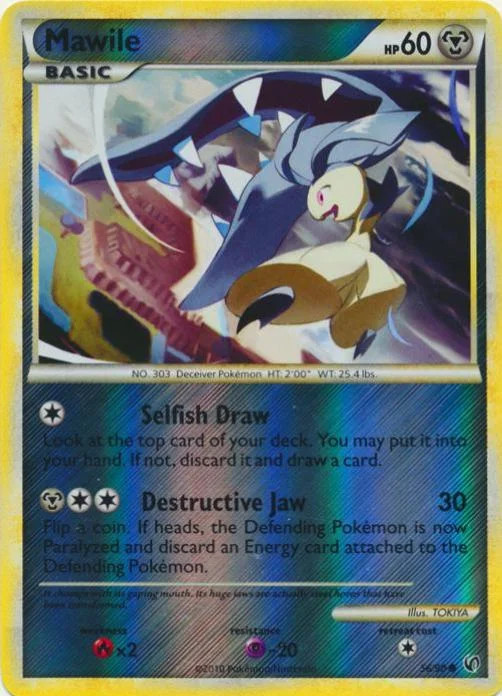 Mawile #56 — Destemido (Reverse Holo)