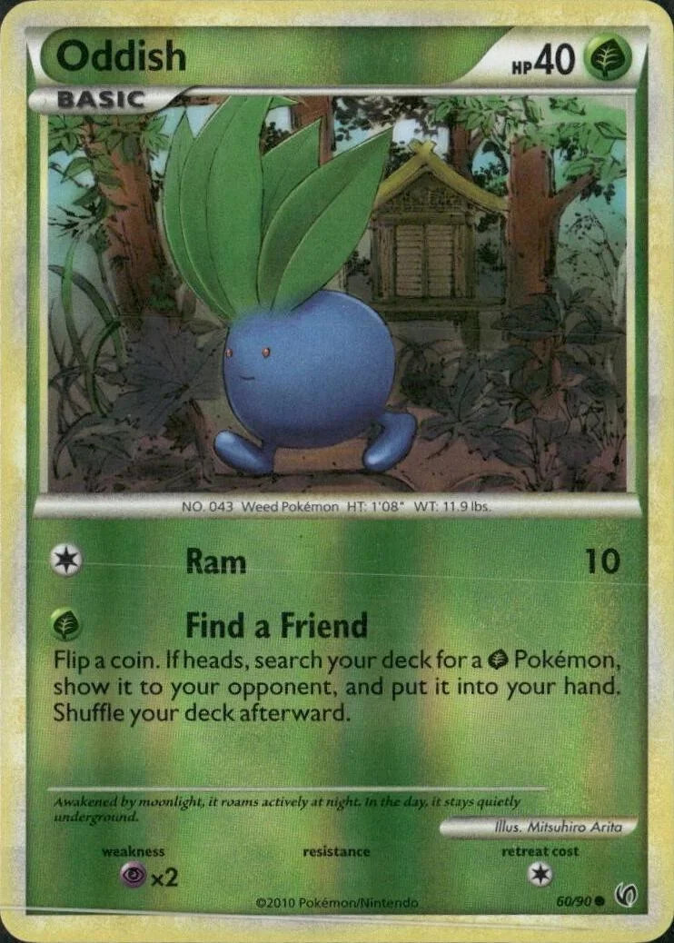Oddish #60 — Senza Paura (Reverse Holo)