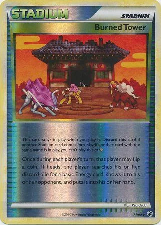 Burned Tower #71 — Senza Paura (Reverse Holo)