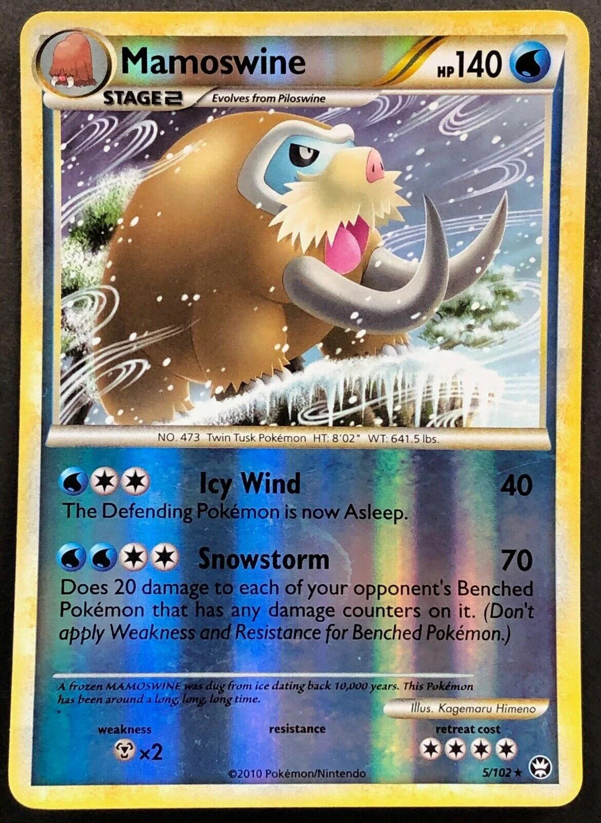 Mamoswine #5 — Triunfante (Reverse Holo)