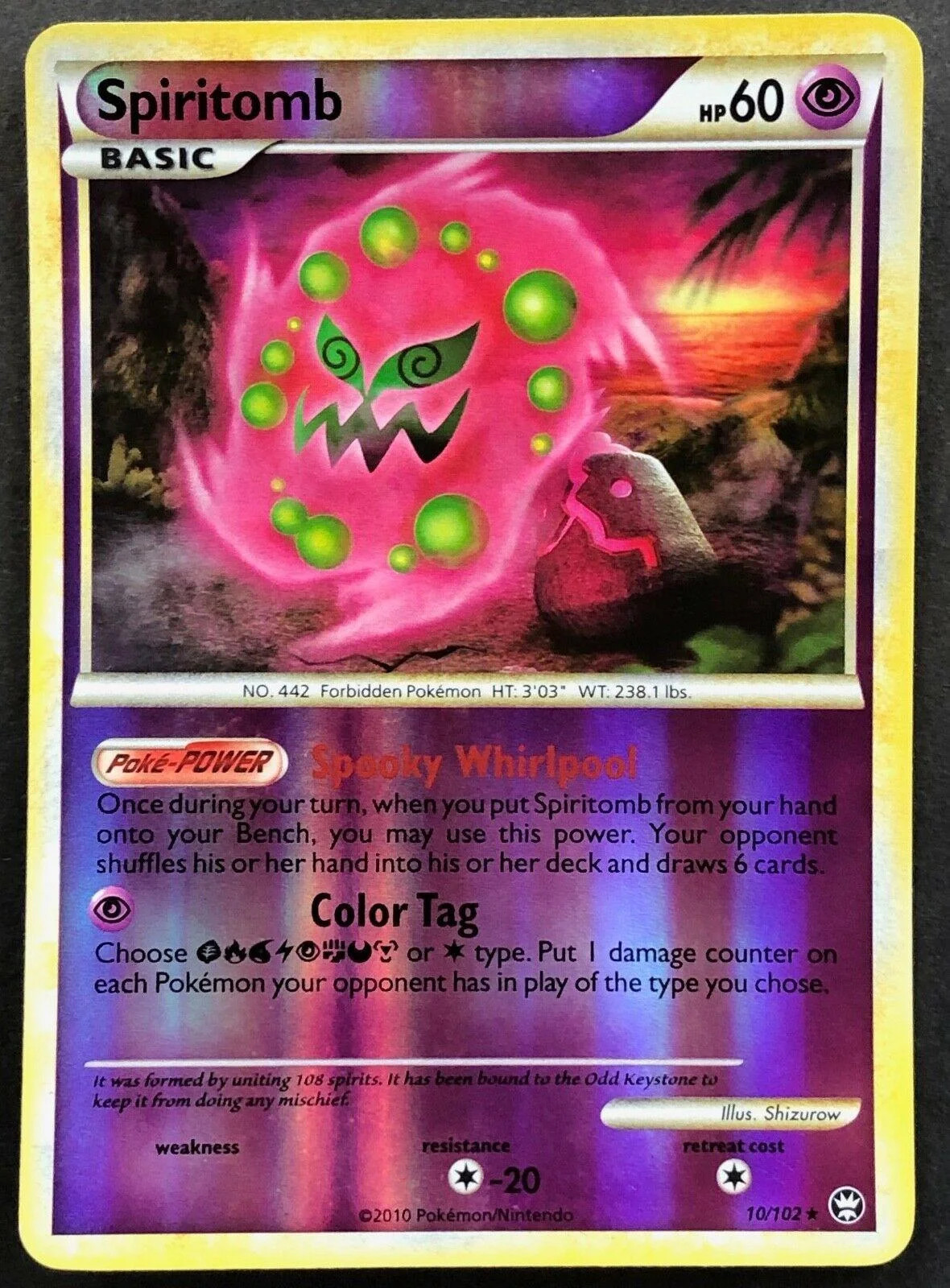 Spiritomb #10 — Triunfante (Reverse Holo)
