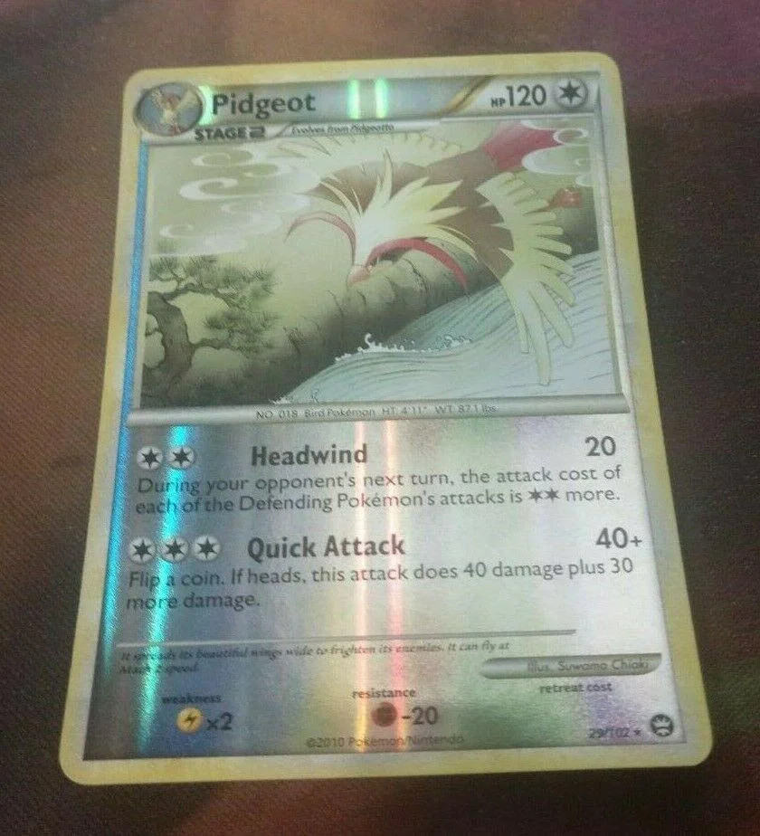 Pidgeot #29 — Triumphant (Reverse Holo)