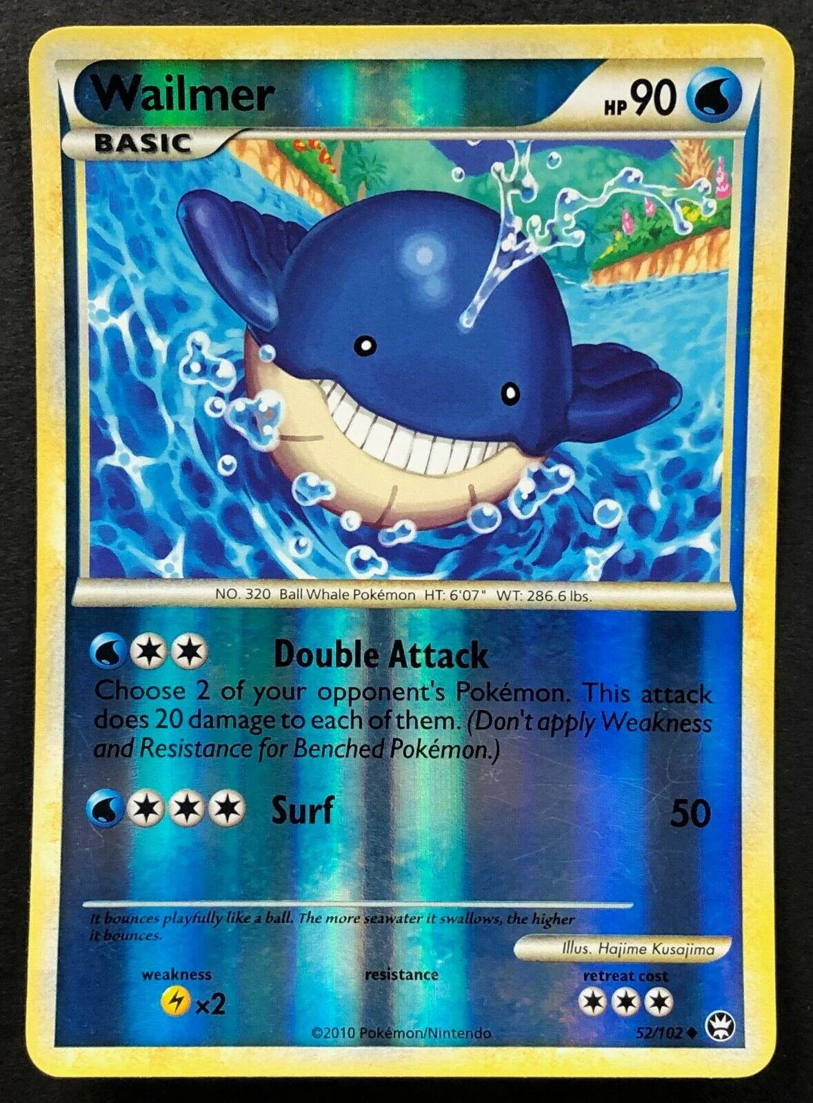 Wailmer #52 — Triumphant (Reverse Holo)