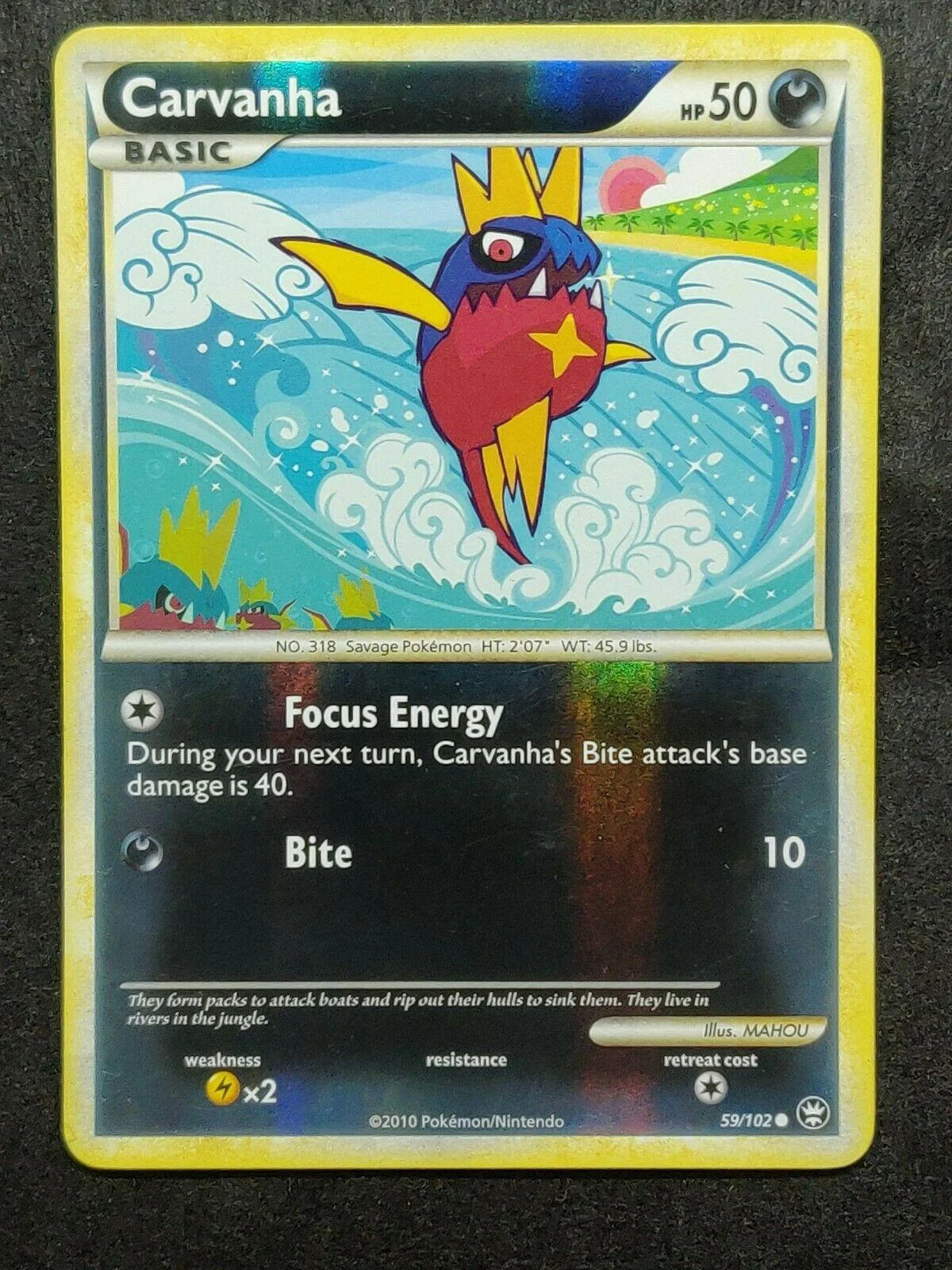 Carvanha #59 — Battaglie Trionfali (Reverse Holo)