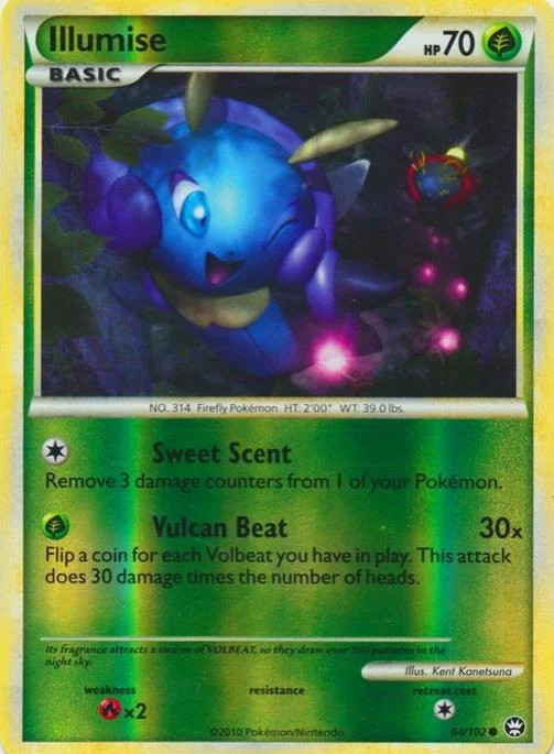 Illumise #64 — Triumphant (Reverse Holo)