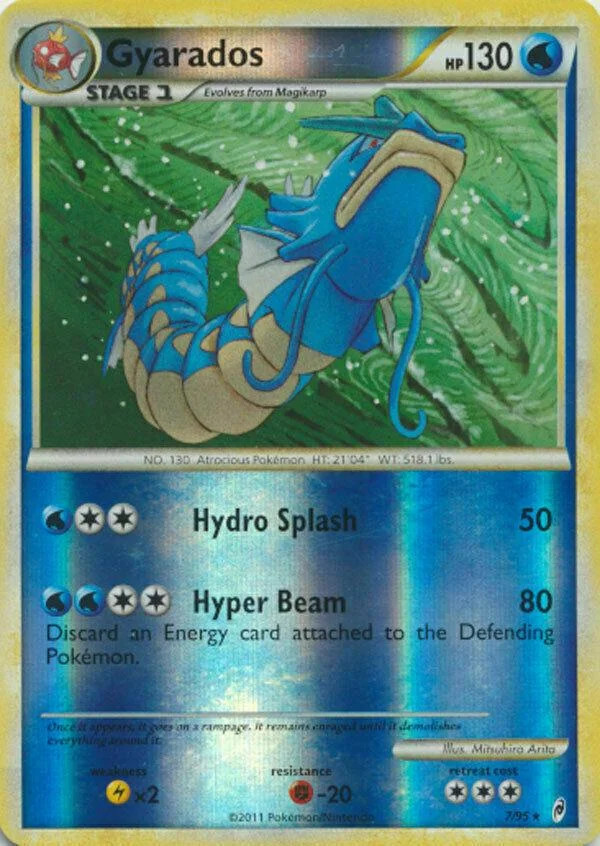 Garados #7 — Ruf der Legenden (Reverse Holo)