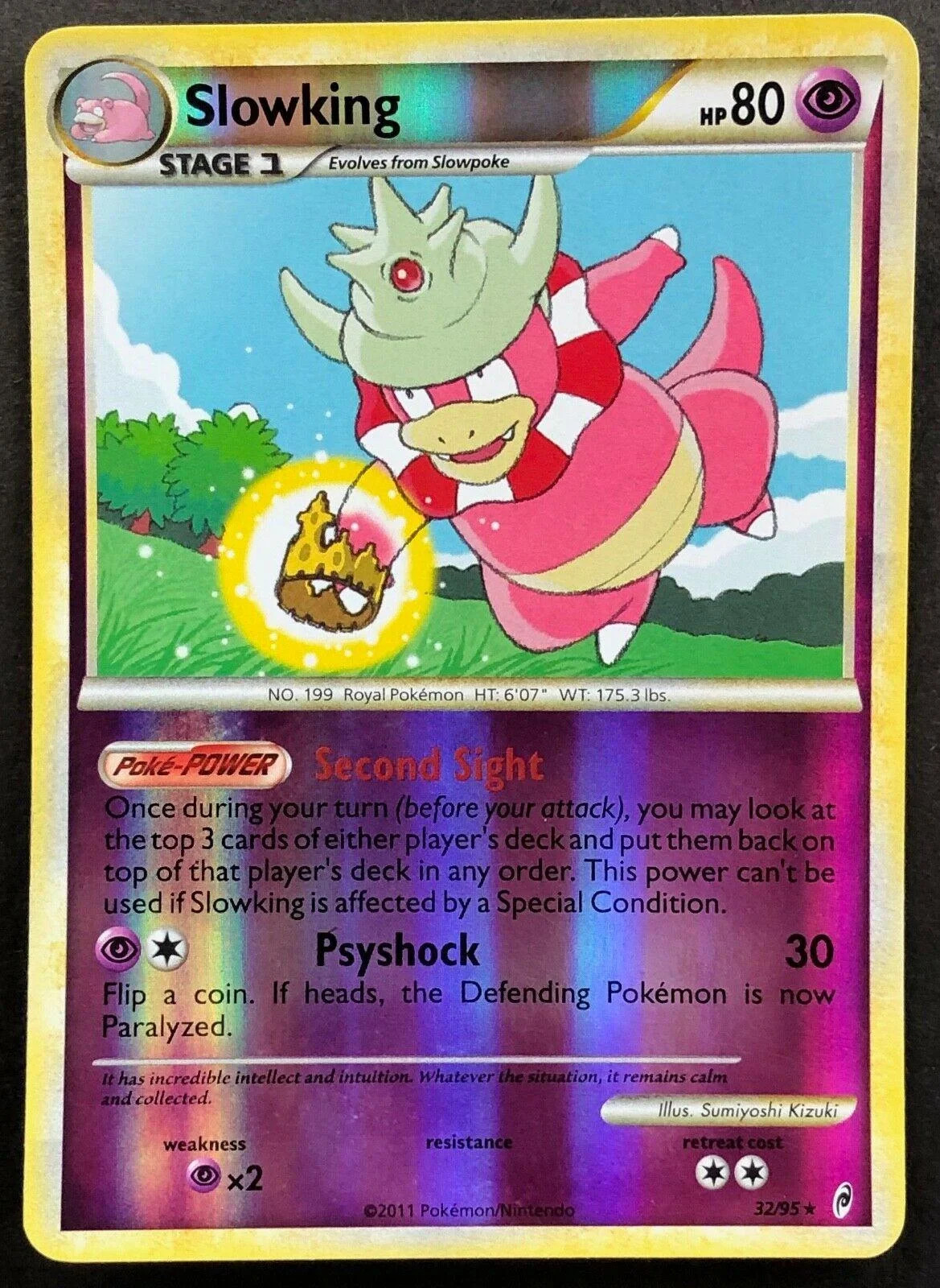 Slowking #32 — Richiamo delle Leggende (Reverse Holo)