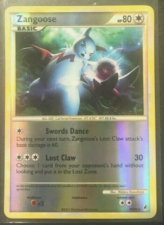 Zangoose #39 — Chamado das Lendas (Reverse Holo)