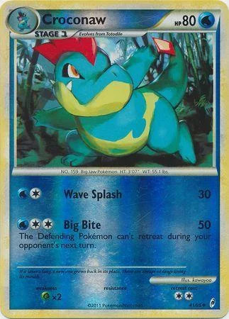 Croconaw #41 — Chamado das Lendas (Reverse Holo)