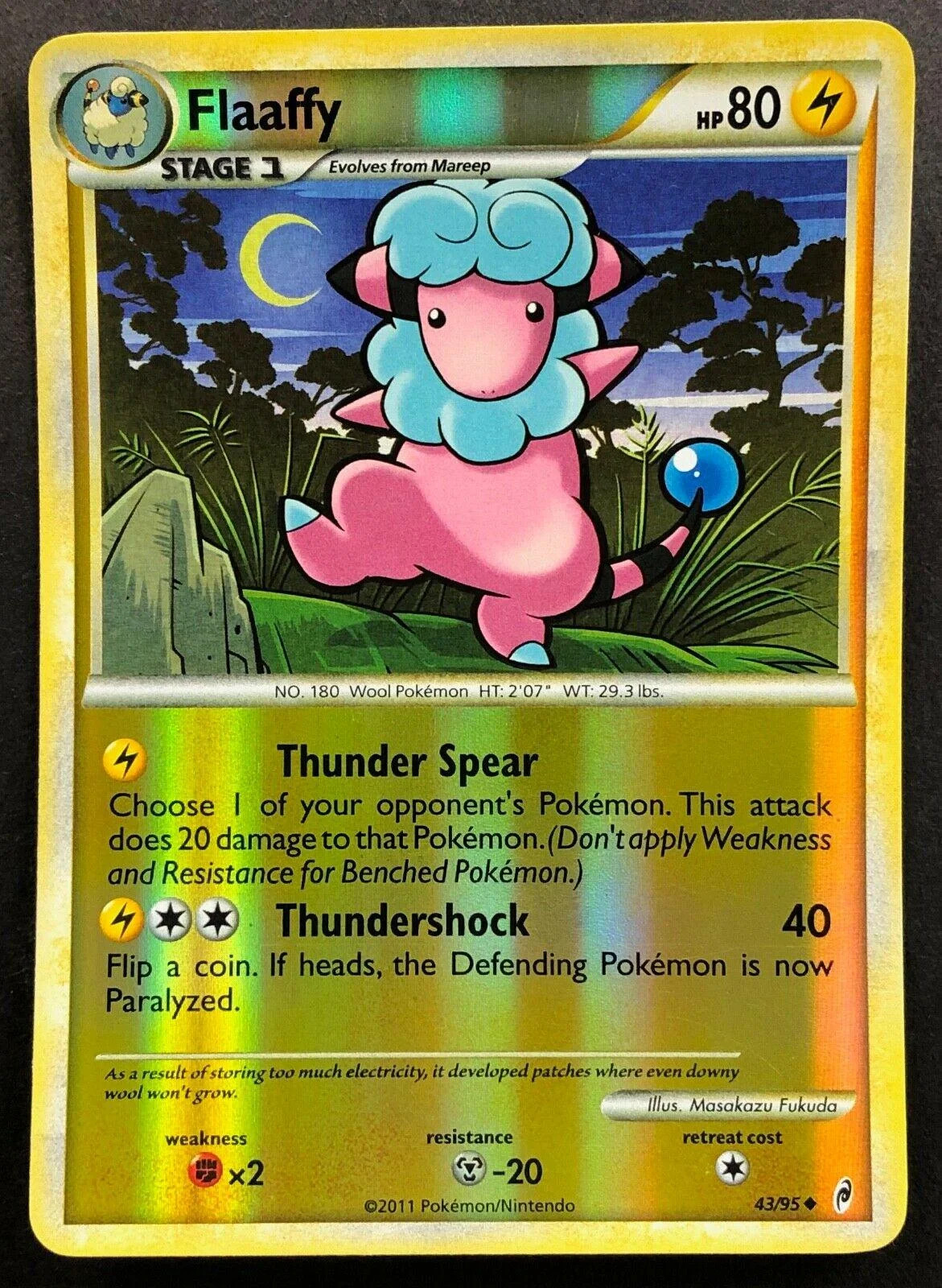 Flaaffy #43 — Chamado das Lendas (Reverse Holo)
