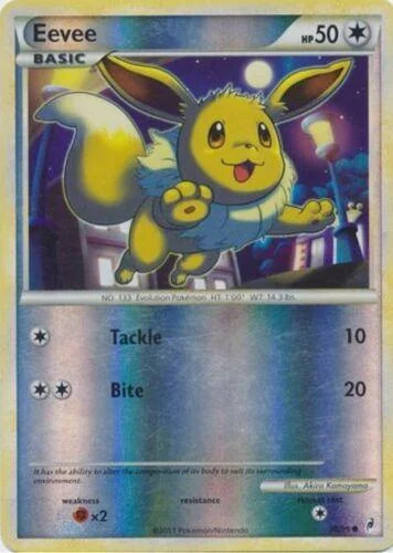 Eevee #56 — Chamado das Lendas (Reverse Holo)