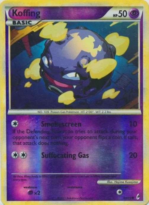 Smogon #60 — Ruf der Legenden (Reverse Holo)