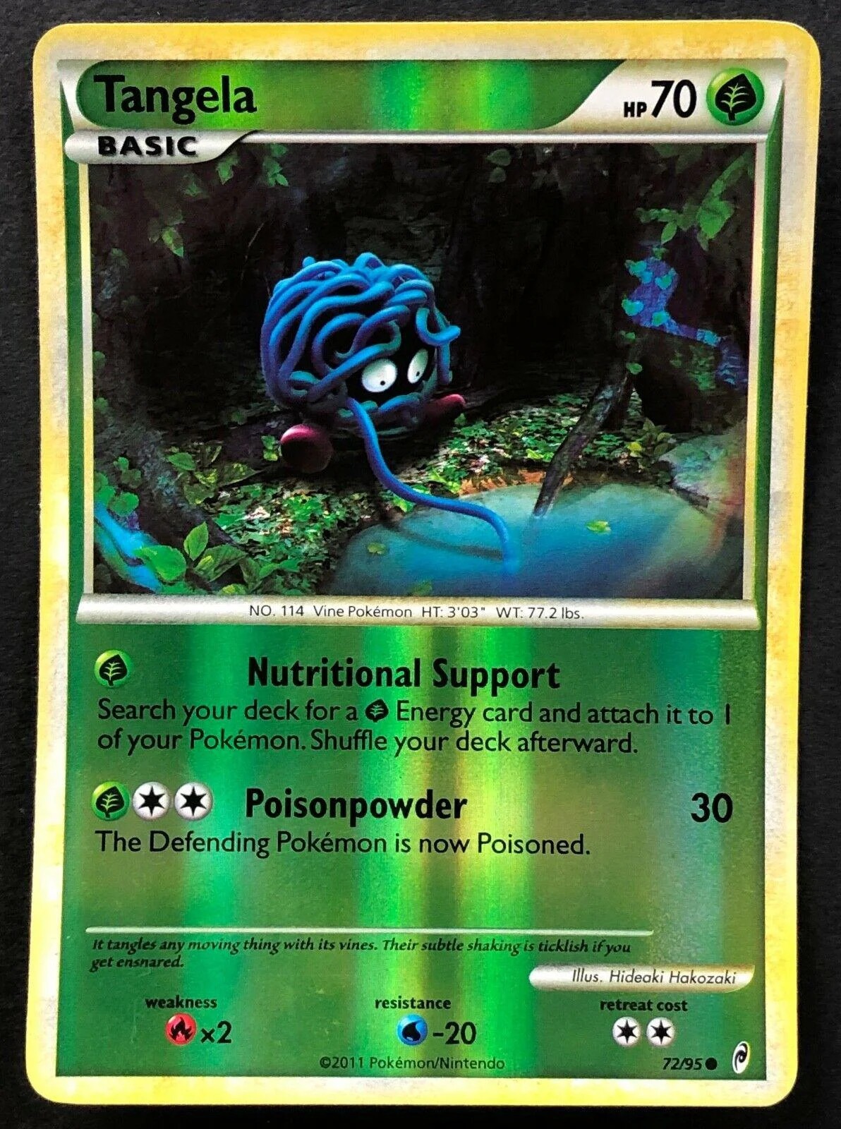 Tangela #72 — Chamado das Lendas (Reverse Holo)