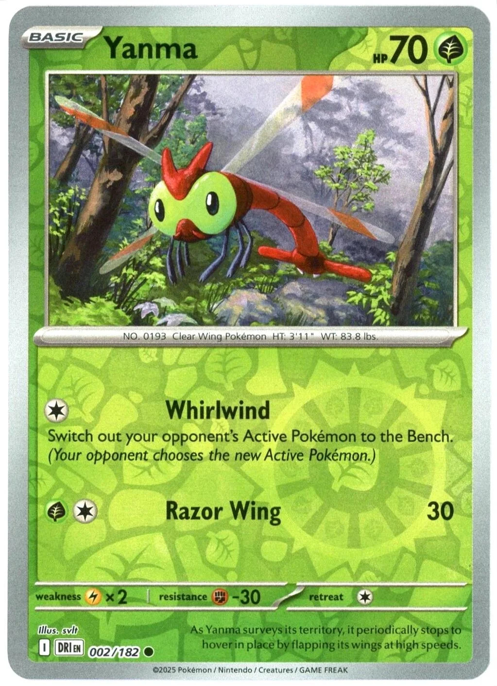 Yanma #002 — Rivali Predestinati (Reverse Holo)