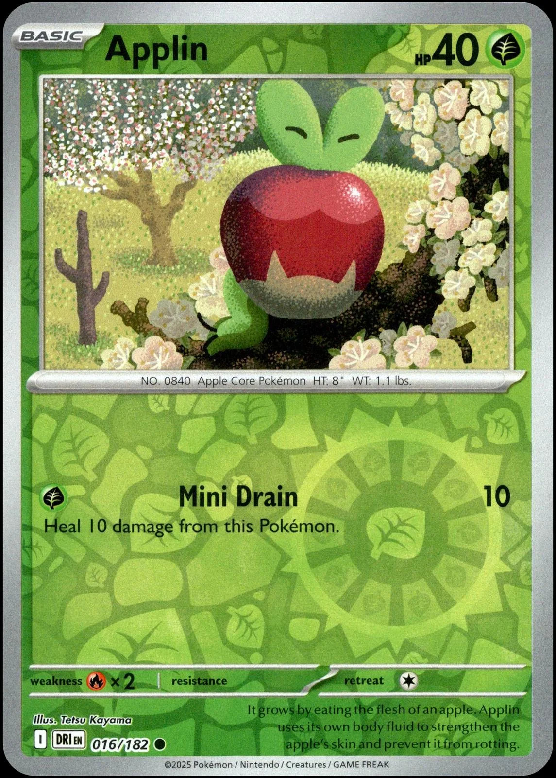 Applin #016 — Rivali Predestinati (Reverse Holo)