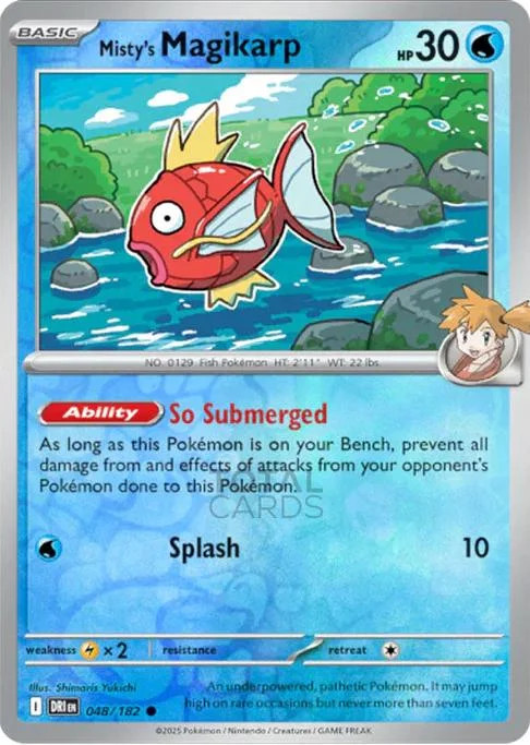 Magikarp di Misty #048 — Rivali Predestinati (Reverse Holo)